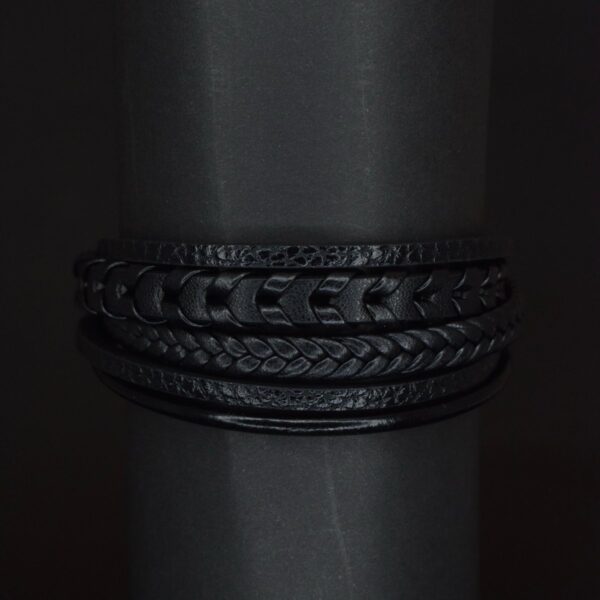 Pulsera five leather anillos y pulseras